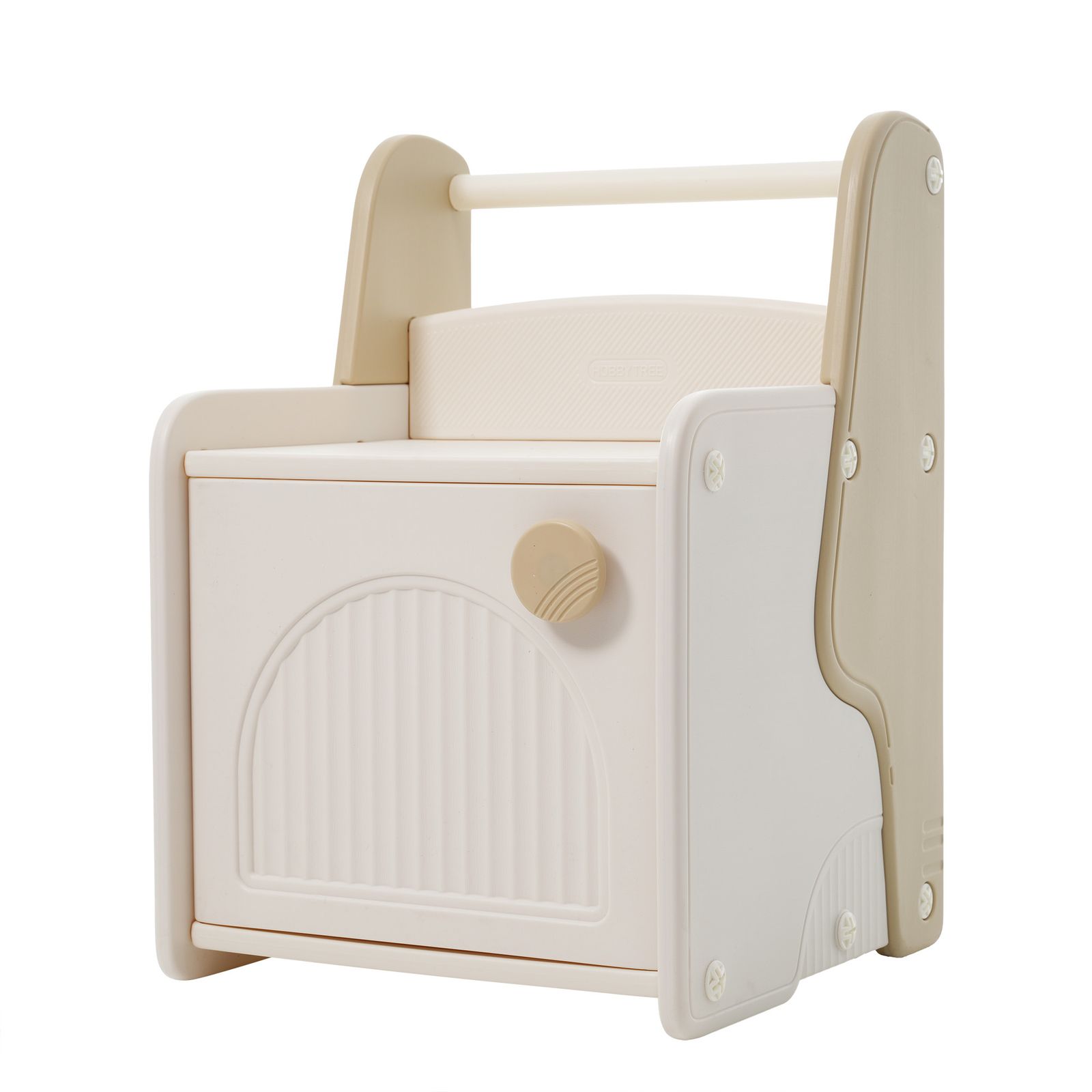 「数量限定セール」 【ホワイトｘブラウン】ナイトテーブル 収納ワゴン  収納 ラック サイドワゴン ドレッサー ストッカー インテリア 組み立て簡単   