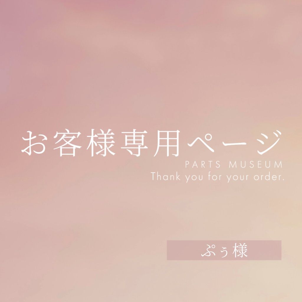 ぷぅ様専用ページ ご購入期限12月16日まで - メルカリ