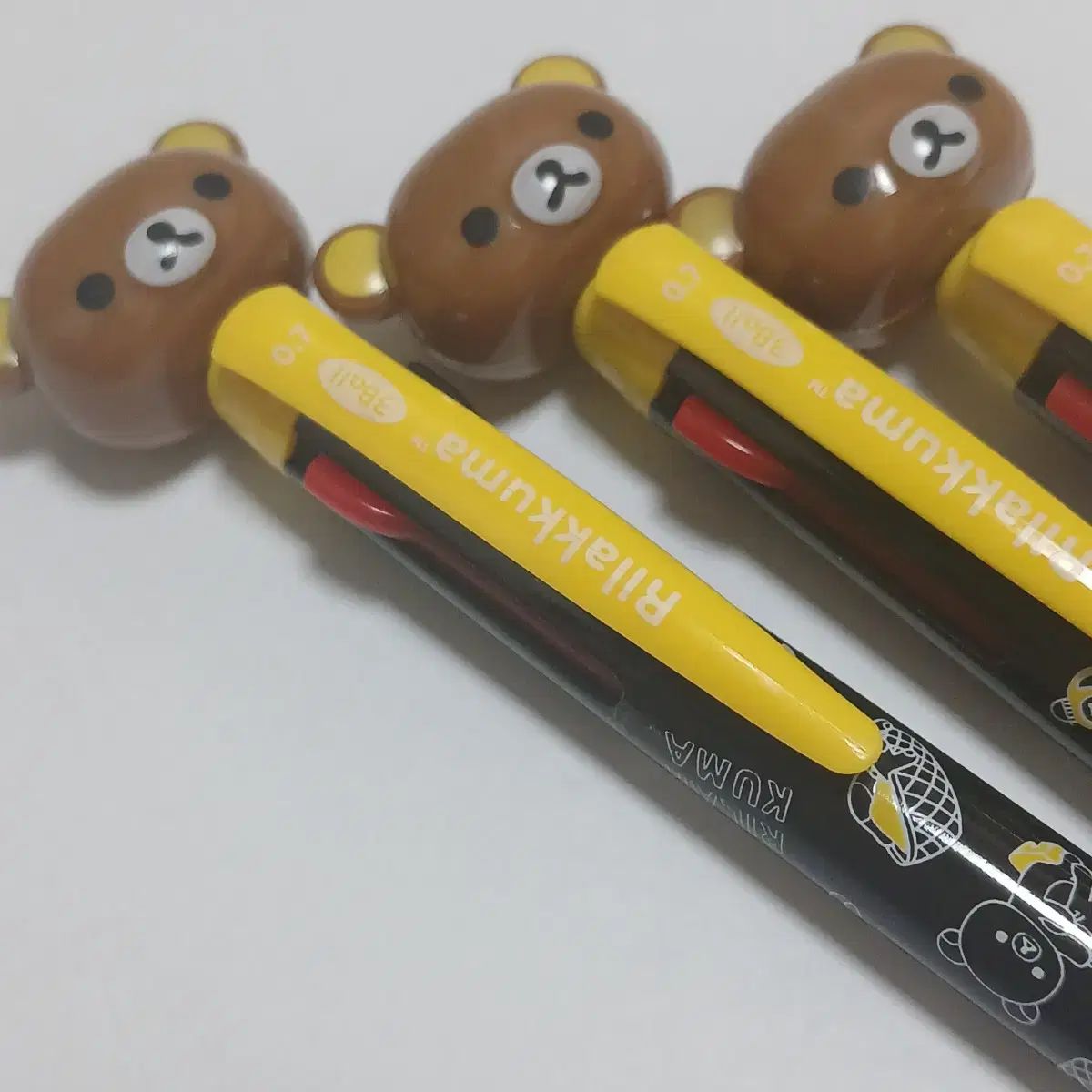 レトロ文具 2018 リラックマ マスコット 3色 ボールペン 廃盤アイテム