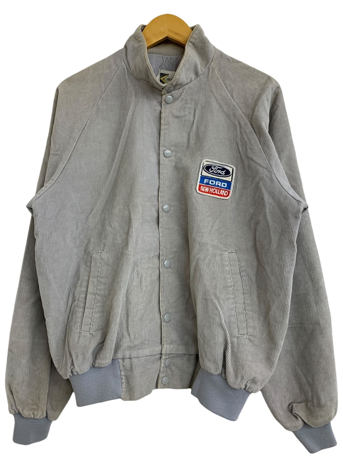 K-BRAND コーデュロイジャケット スタジャン FORD 企業刺繍入り 古着