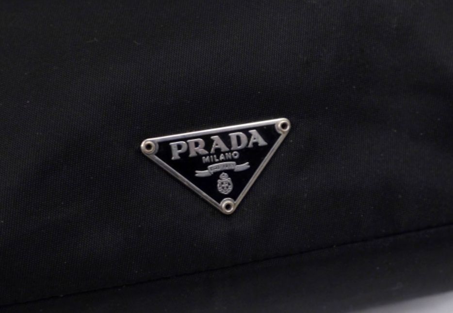 美品◇PRADA プラダ テスート ナイロンxレザー クロスボディ