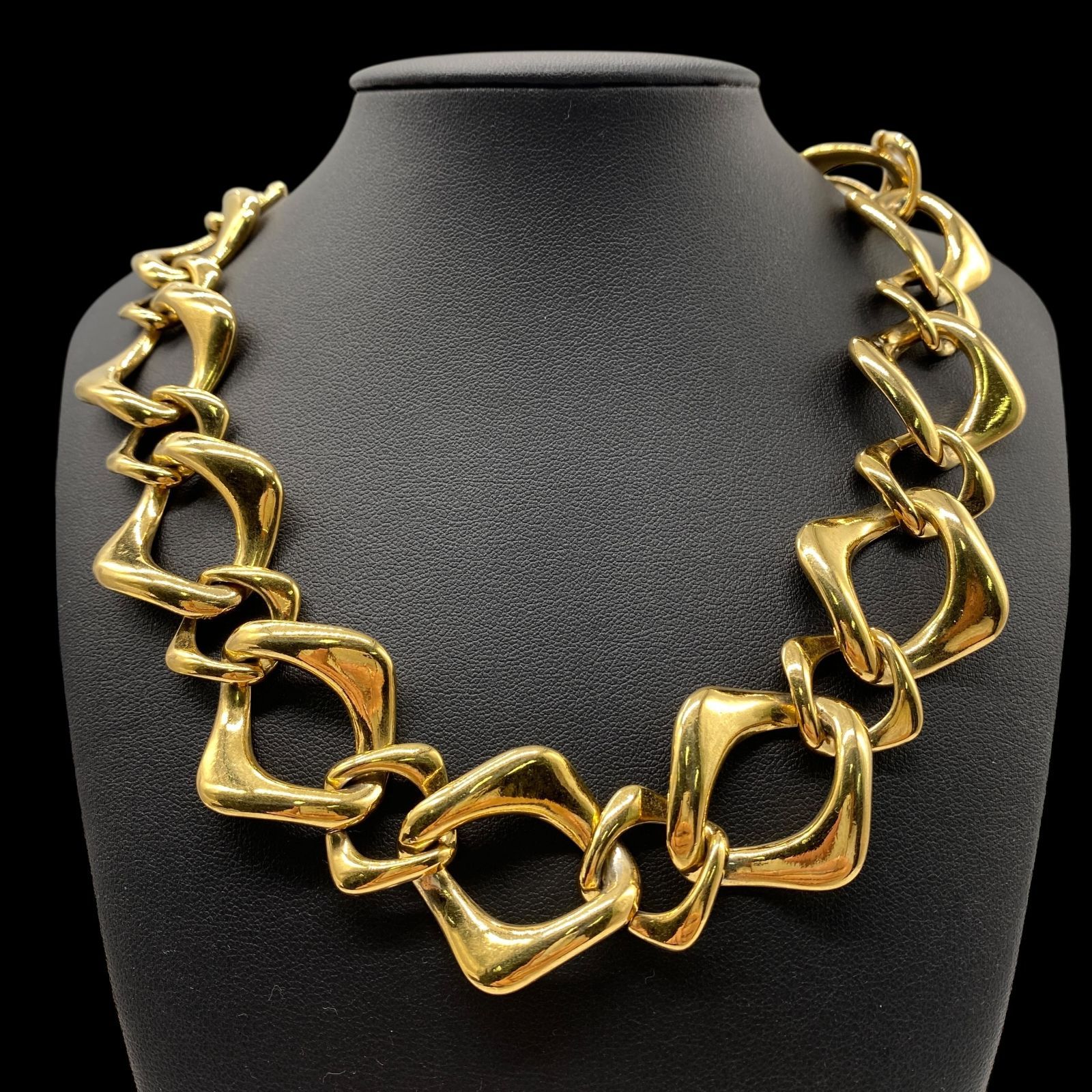 希少 YVES SAINT LAURENT イヴサンローラン チェーンネックレス