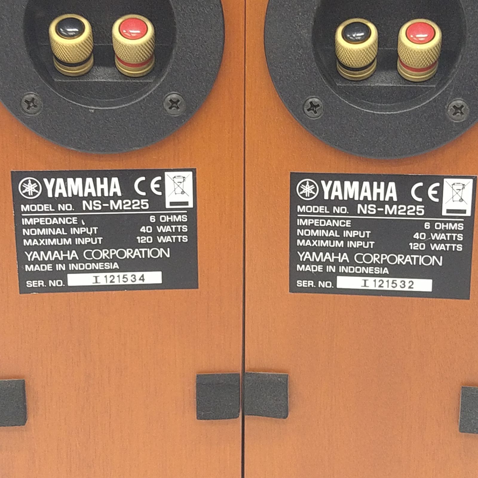 中古／音出し確認済み】YAMAHA スピーカーシステム NS-M225MW - メルカリ