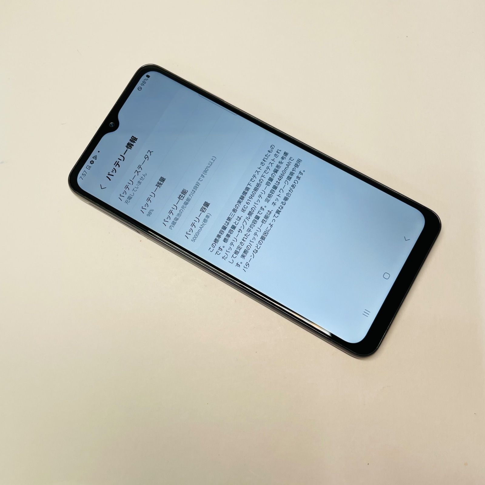 A32 5G Galaxy GALAXY ブラック 良品・動作品SIMフリー Galaxy A32 5G