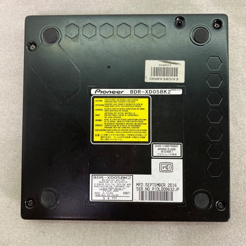 Pioneer BDR-XD05BKXL2 ブルーレイディスクドライブ 未使用 Amazon.co