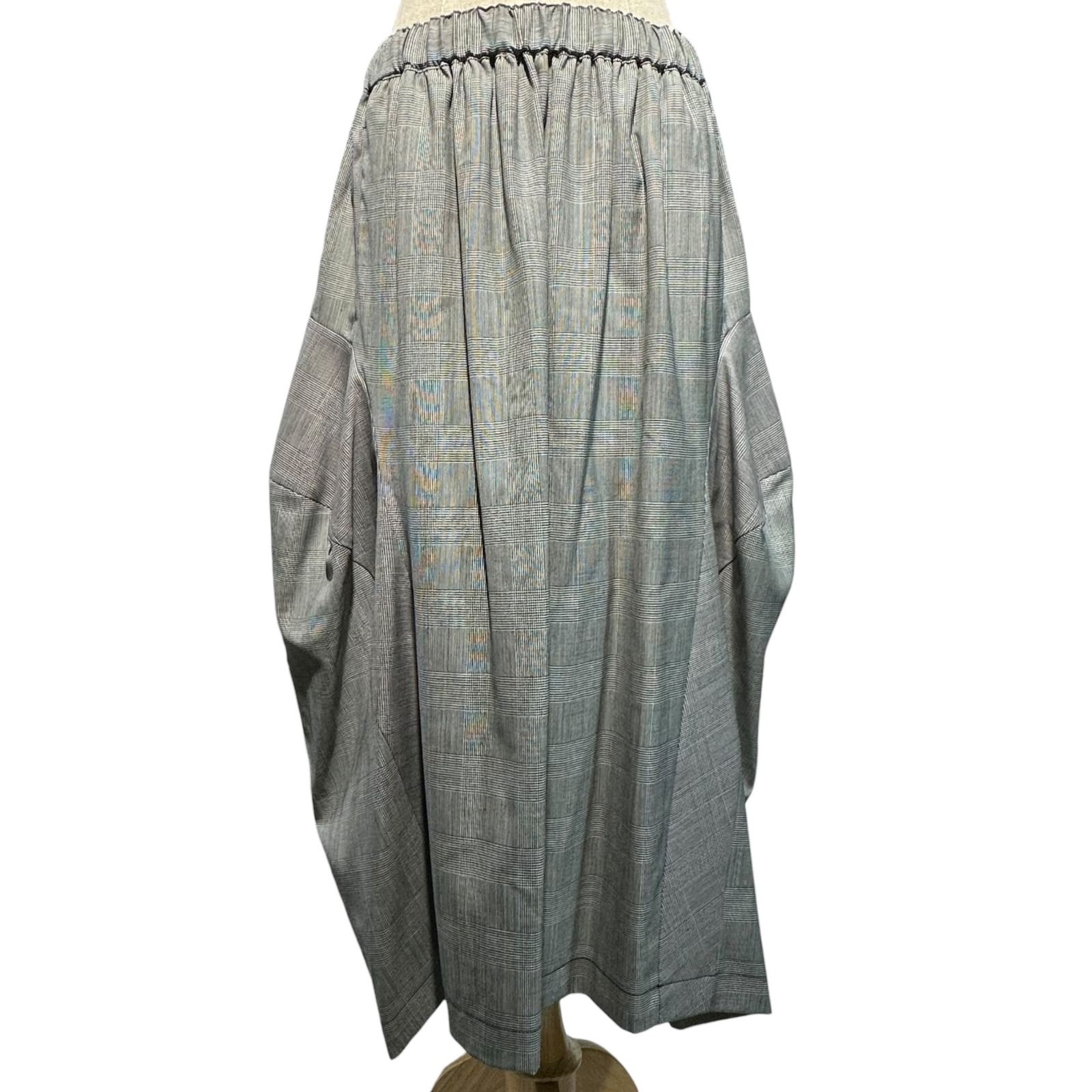 comme des garcons 2025AW チェック柄 スカート Black Comme Des Garçons ギンガムチェック スカート | ブラック