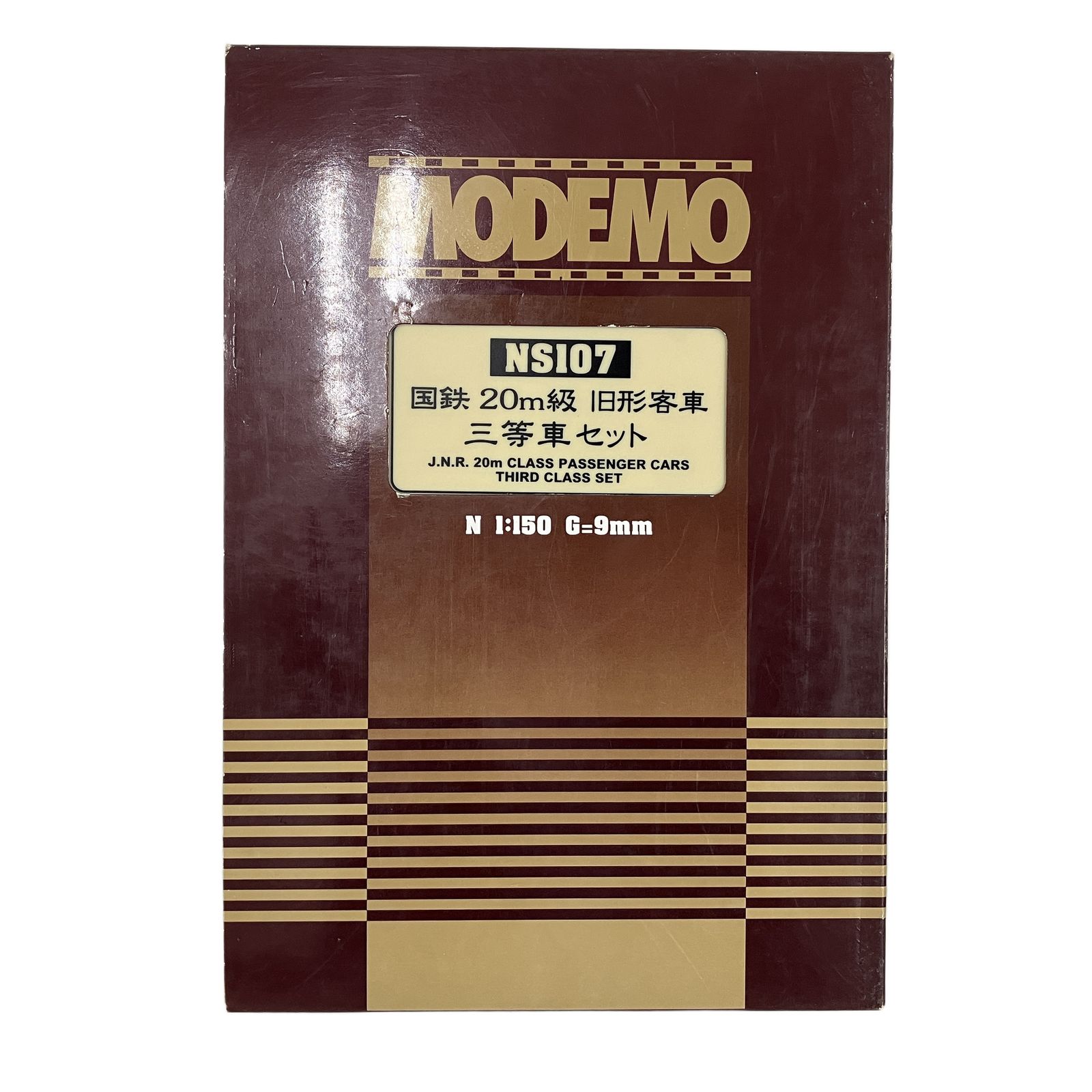 MODEMO NS107 国鉄 20m級 旧形客車 三等車セット 6両 鉄道模型 N 中古