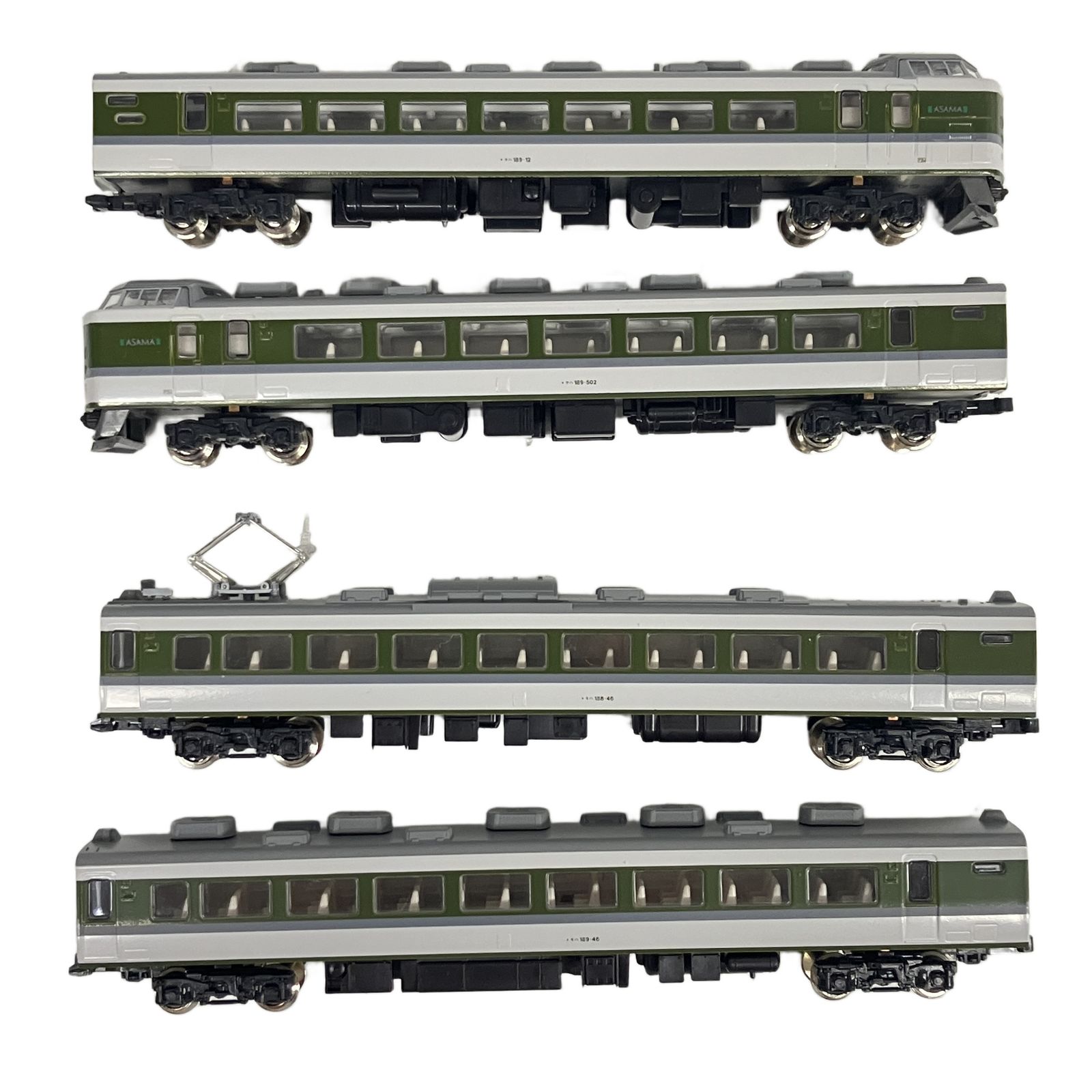 KATO 10-375 10-376 189系 さようなら 特急 あさま 基本 増結 9両