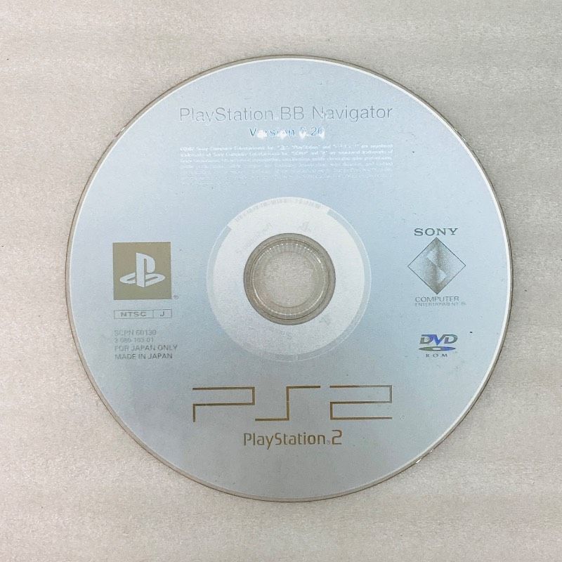 動作未確認】SONY PS2 BBナビゲーター バージョン0.20 ソニー