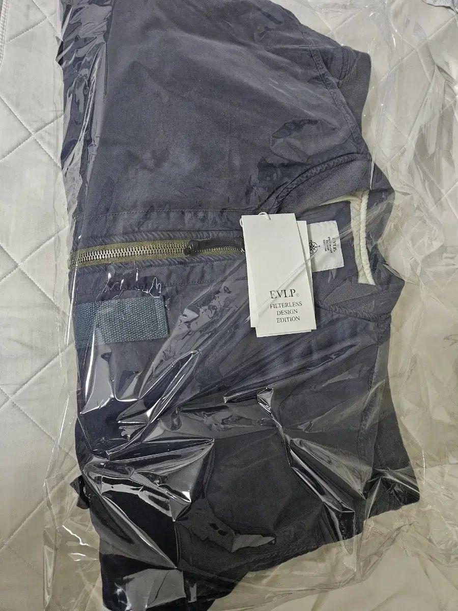 ノースキャスター MA-1 麻綿 ネイビー ブルー