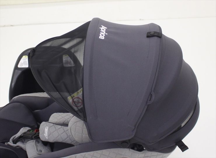 美品 フラディア グロウ ISOFIX プレミアム グレー 2022360 アップリカ