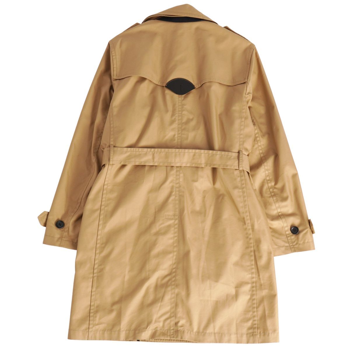 美品 コーチ COACH コート トレンチコート コットン アウター メンズ M