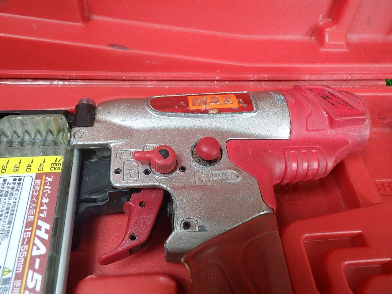 マックス MAX 高圧 フィニッシュネイラ HA-55 SF 1 D 仕上釘打 品