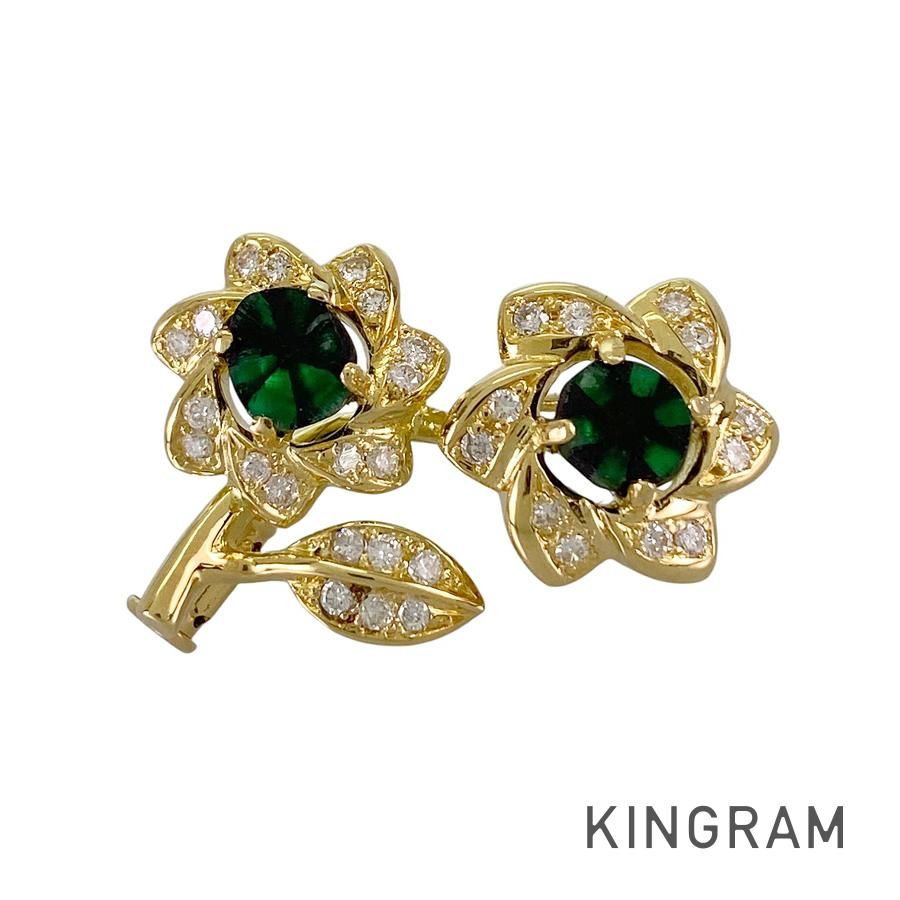 ブローチ K18YG ダイヤモンド sss【中古】 - メルカリ