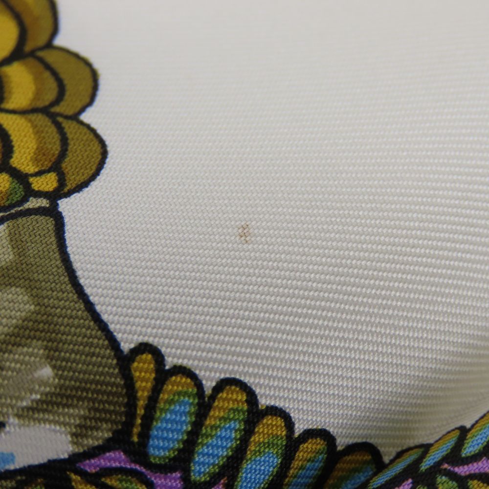 中古】 エルメス スカーフ カレ90 ティンパニ奏者 Le Timbalier シルク