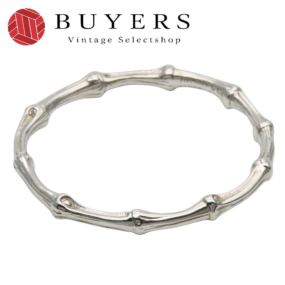 中古】 ティファニー ブレスレット バンブー シルバー925 約39.6g