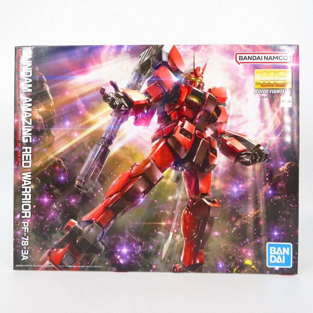 1 100 MG ガンダムアメイジングレッドウォーリア ガンダムビルドファイターズトライ プラモデル 未組立品