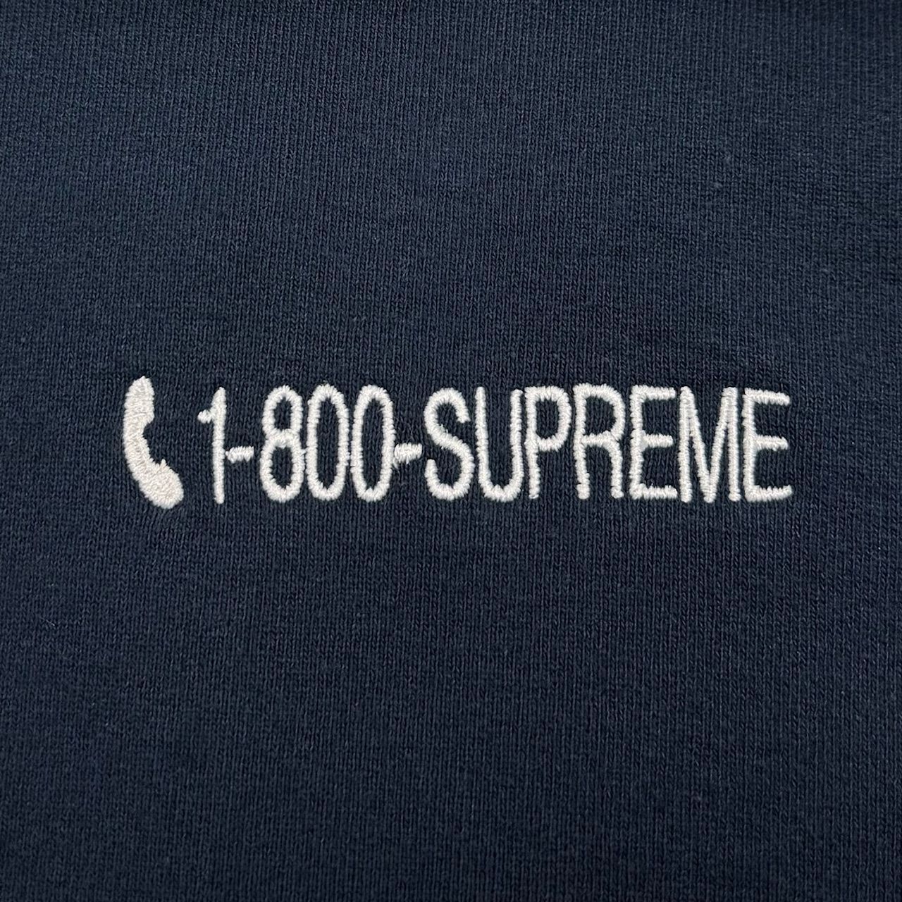 国内正規 Supreme 19AW 1-800 Hooded Sweatshirt バック刺繍 