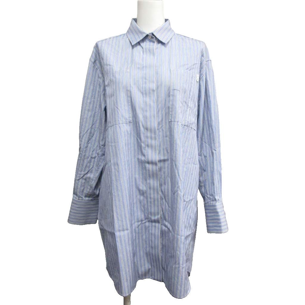 サカイ sacai トーマスメイソン Thomas Mason生地 ロングシャツ