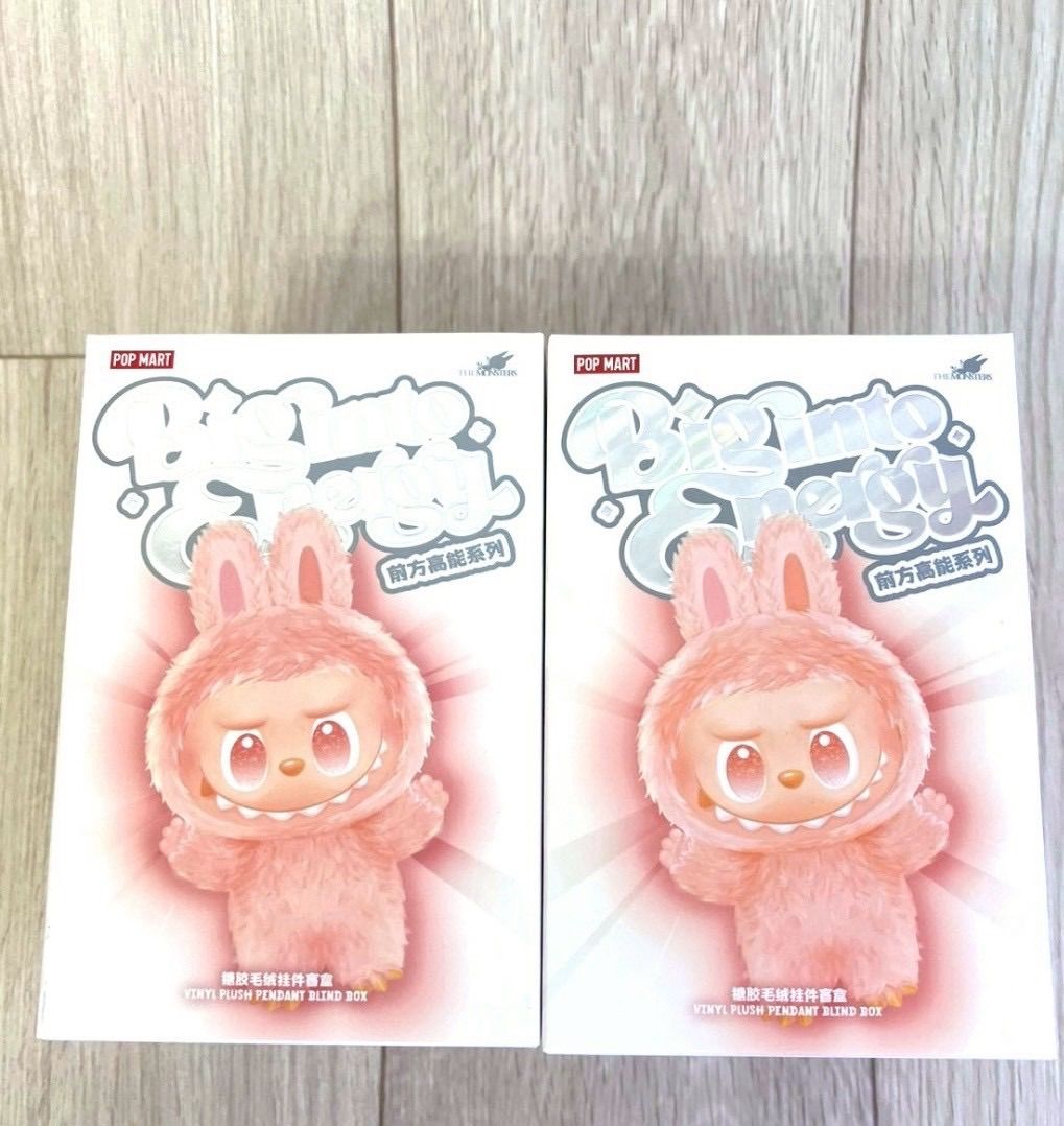 ⭐️【正規品・未開封】ラブブ LABUBU Big into Energy 2ピース ポップ