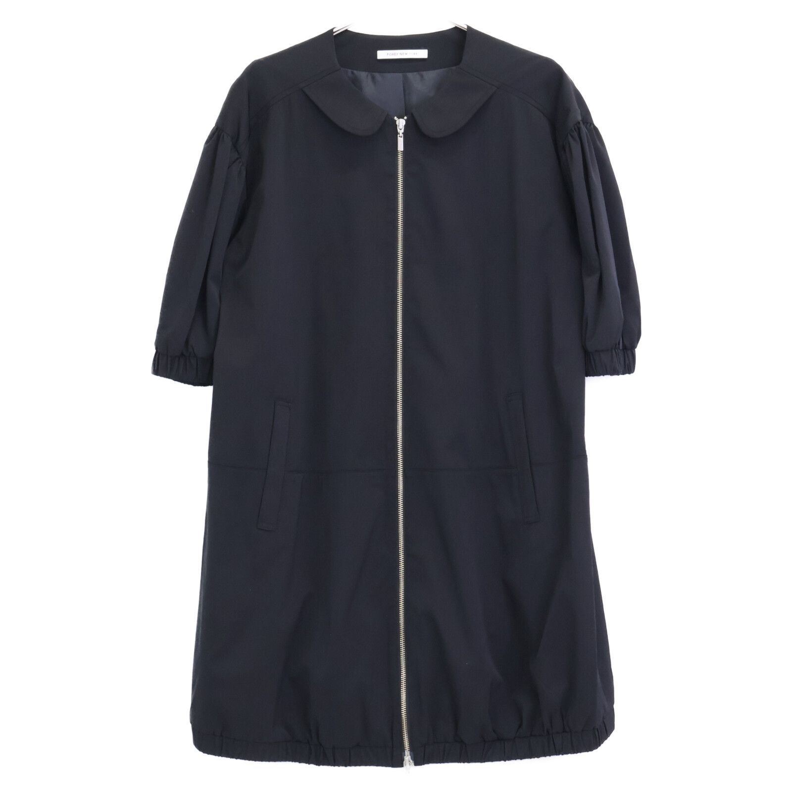 FOXEY NEW YORK フォクシーニューヨーク 37720 ﾌﾞﾗｯｸ ﾚｲﾝｺｰﾄ ﾄﾞﾚｽ 38