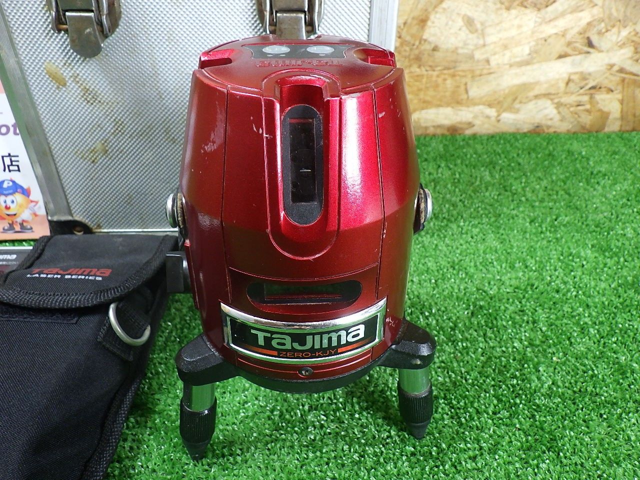 タジマ レーザー墨出し器 ゼロKJY 矩十字 横 ZERO-KJY 受光器付き 未校正の品 品