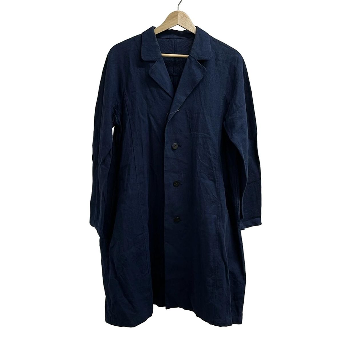 ヨーガンレール　薄手　コート　羽織 JURGEN LEHL(ヨーガンレール) コート サイズM レディース - ダーク