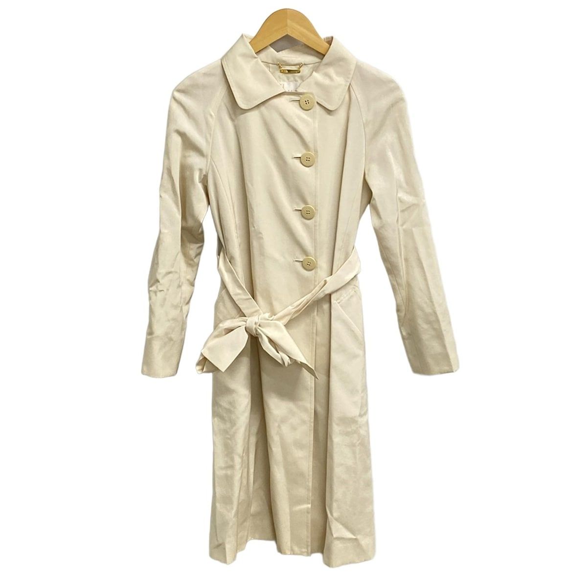 HARRODS(ハロッズ) コート サイズ3 L レディース - アイボリー 長袖/春