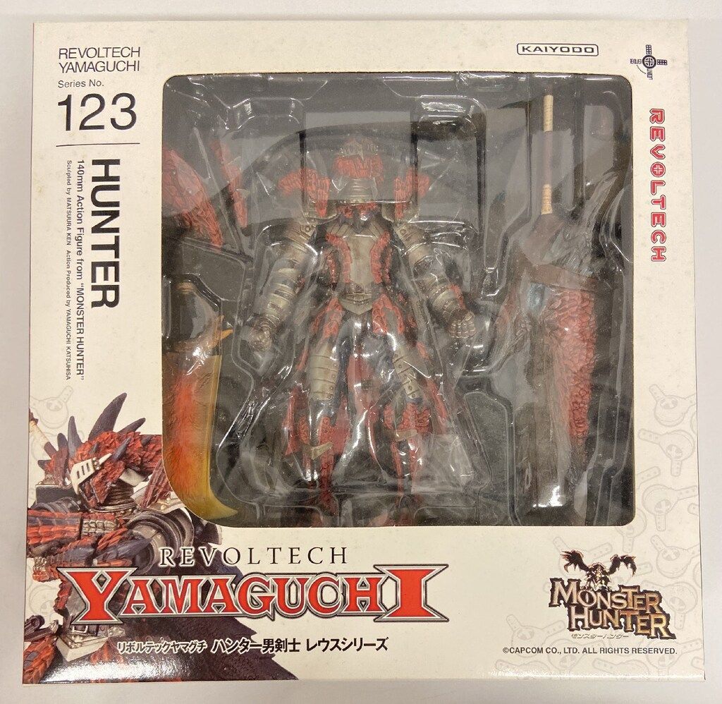 海洋堂 リボルテックヤマグチ ハンター男剣士 レウスシリーズ 123