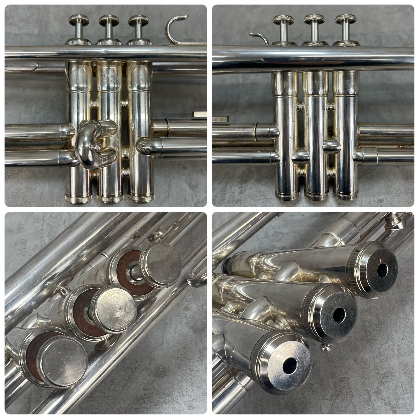 ヤマハ B♭トランペット YTR-1320S シルバーメッキ SILVER マウス