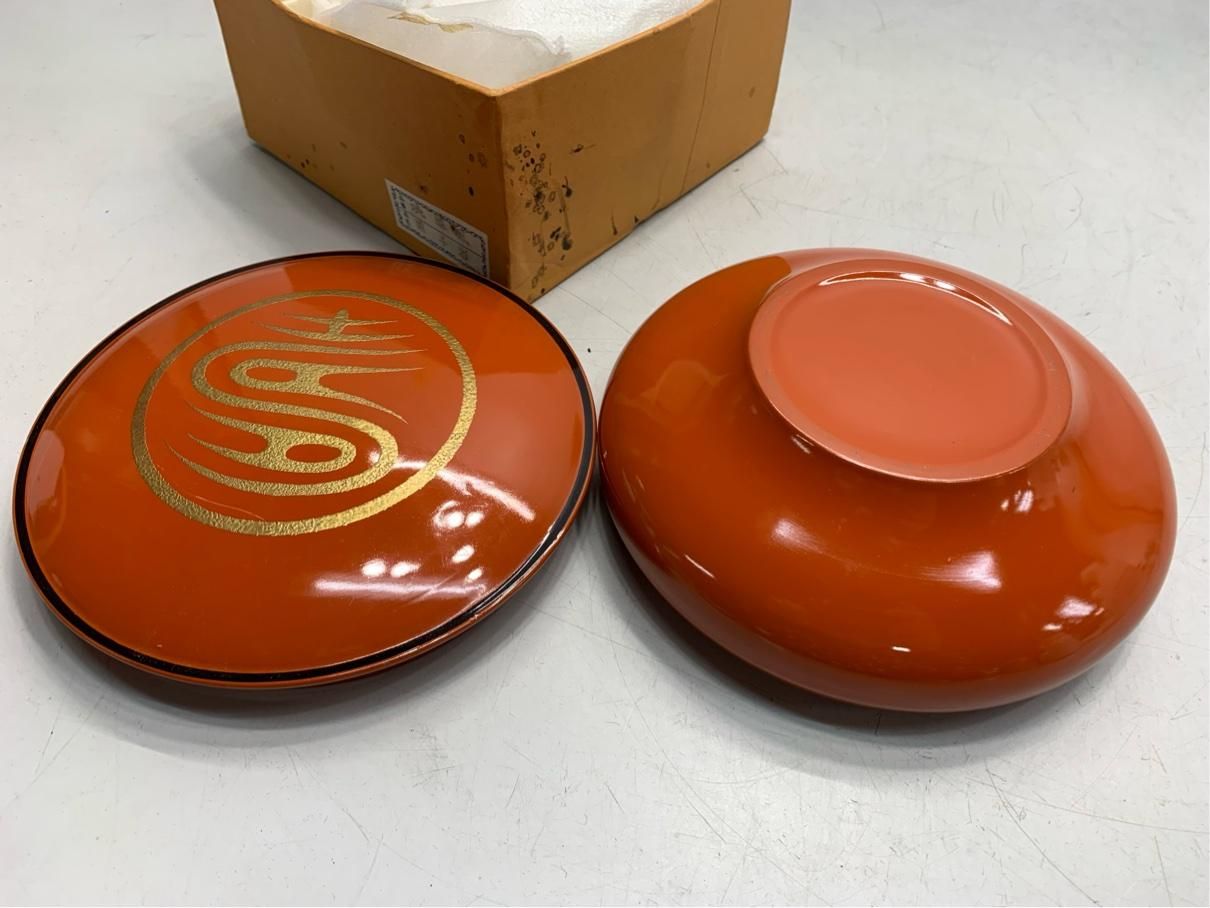 渋草風 レトロ菓子鉢 菓子盆 木目 漆器 伝統工芸 アンティーク