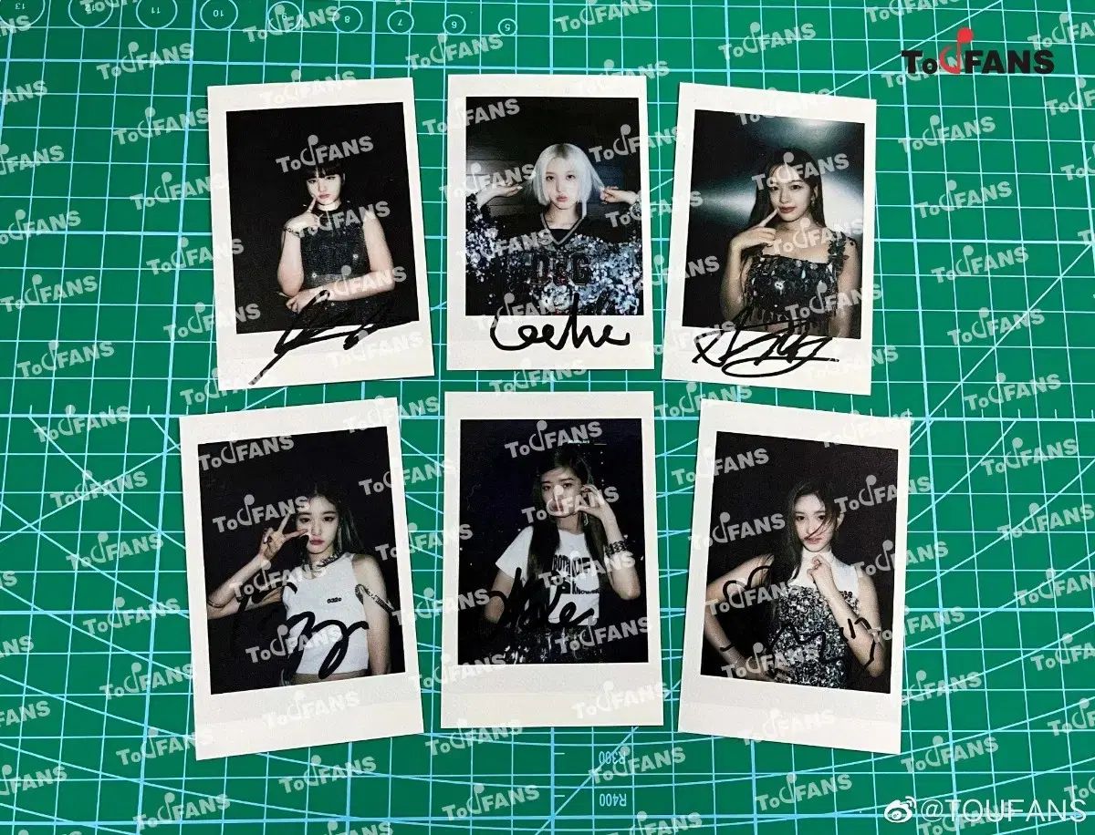 IVEウォニョン After LIKE m2u 当選 トレカ プリント サイン入りチェキ