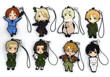 中古】ストラップ(キャラクター) 全8種セット 「ヘタリア The