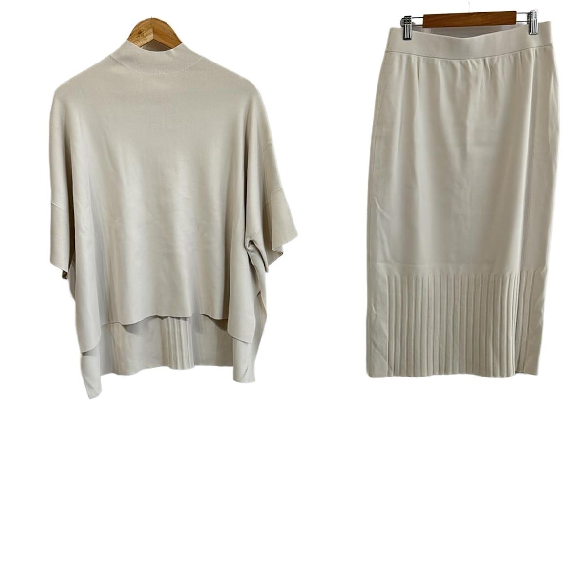 ADORE アドーア スカートセットアップ レディース アイボリー ニット