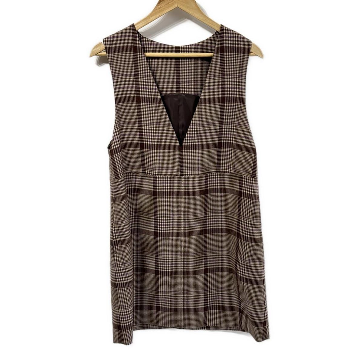 ヴィヴィアンタム ワンピース サイズ38 M レディース美品 - ベージュ