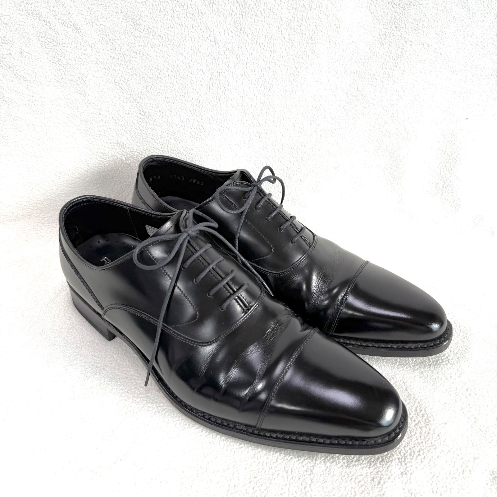 極美品・26.0・本革マーク✨リーガル JW82 ストレートチップ レザー