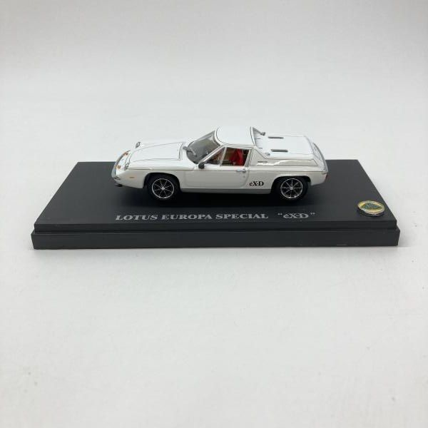 中古】京商 1/43 LOTUS EUROPA SPECIAL eX-D(ホワイト) エクス