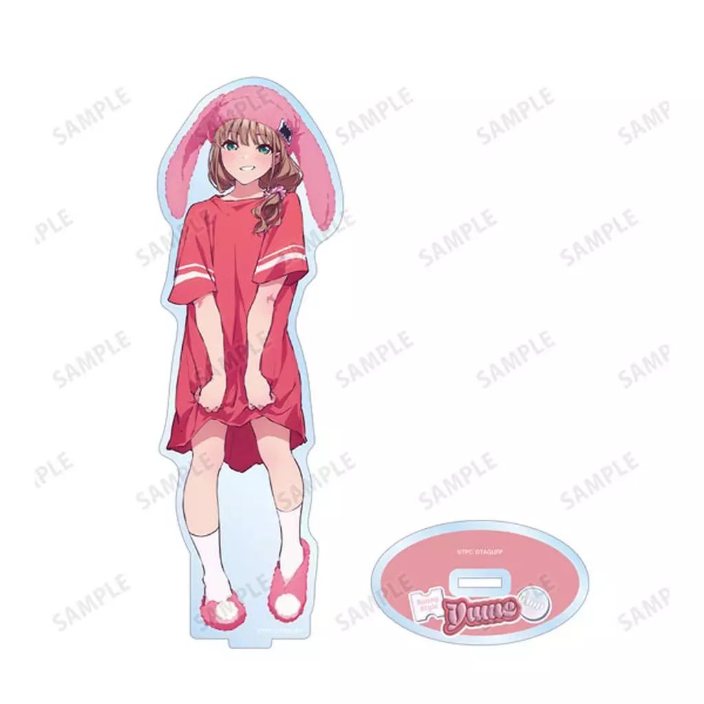 中古】アクリルスタンド・アクリルパネル 南夢芽 描き下ろし うさぎの