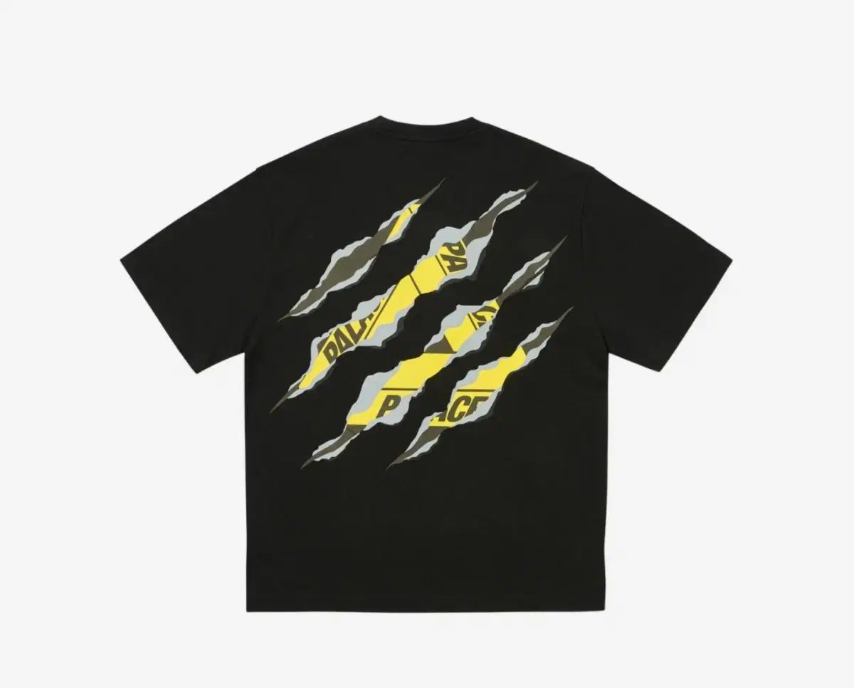 ショップ M PALACE リップド トライ Tシャツ 半袖 ブラック M PALACE リップド トライ Tシャツ 半袖