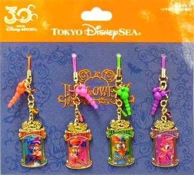 中古】ストラップ(キャラクター) ミッキー＆ミニー＆ドナルド