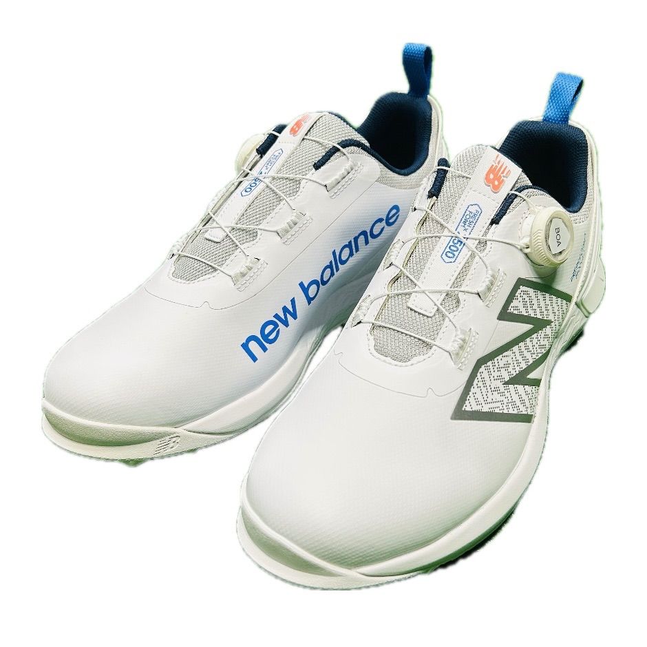 balance ニュー ンス Fresh Foam X 2500 v 4 SL BOA R ゴルフシューズ スパイクレス ホワイト ブルー 28 cm 定価23 100円