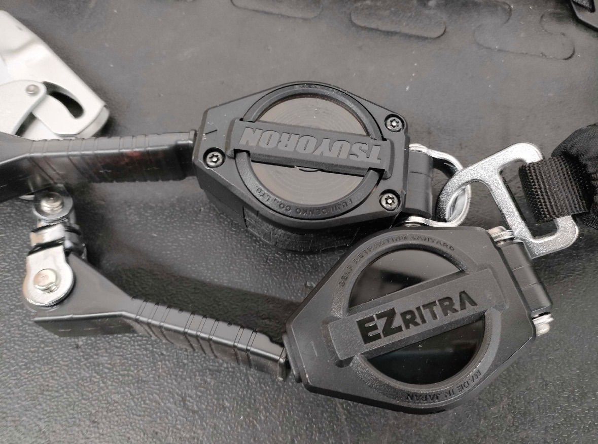 フルハーネス２丁掛け ダブルランヤードX型