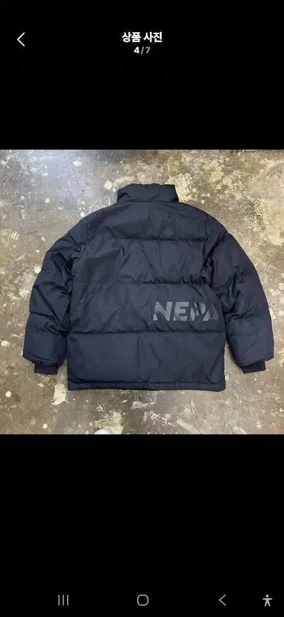 ネパ キッズ ダックダウン ダウンジャケット 155