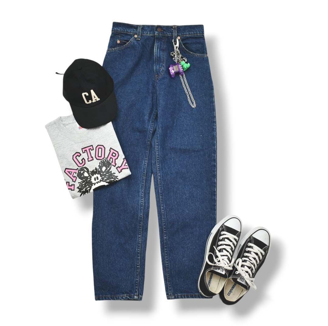 美品】 90s ヴィンテージ オレンジタブ USA製 リーバイス Levis 550