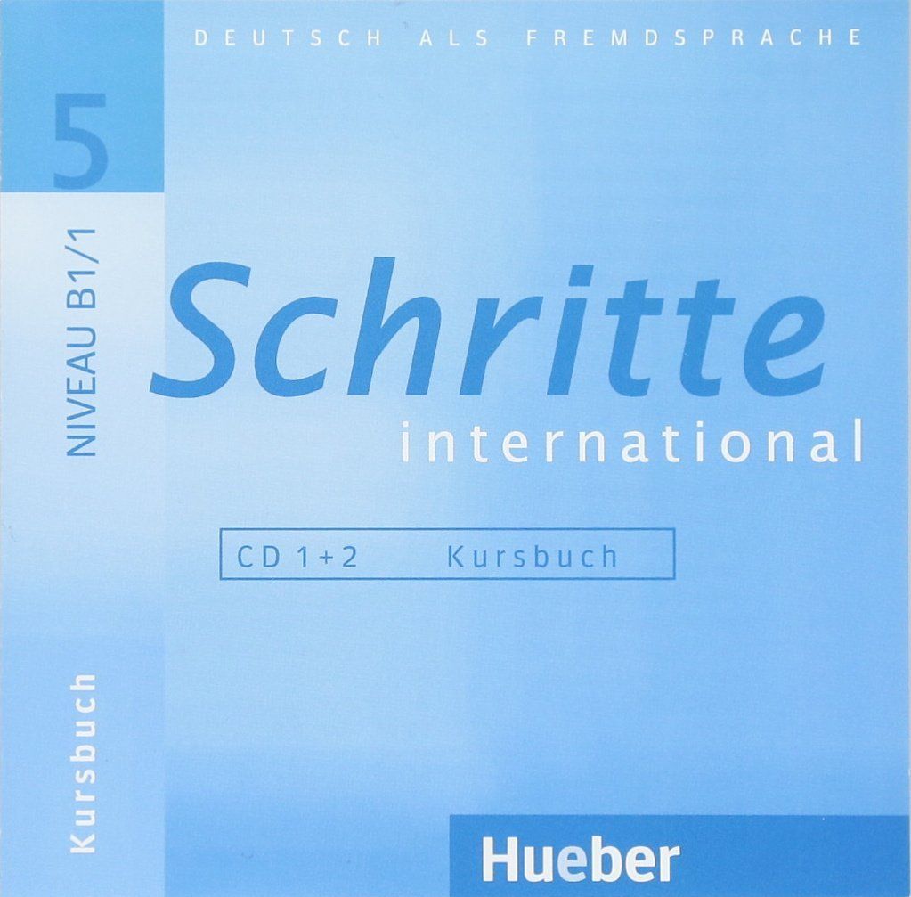 【本】Schritte International: CDs zum Kursbuch 5 (2) /Max Hueber Verlag / /K1001-251010K-1988 /9783190418558