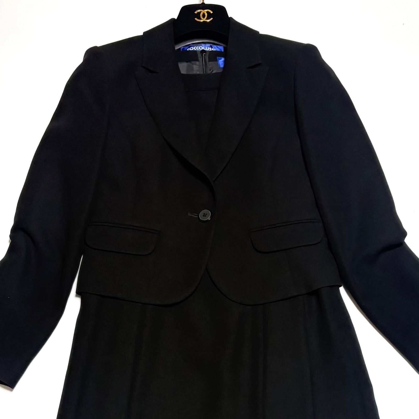 東京ソワール COCCULUSSI ココラッシー ブラックフォーマル アンサンブル セットアップ 喪服 礼服 冠婚葬祭 入学式 卒業式