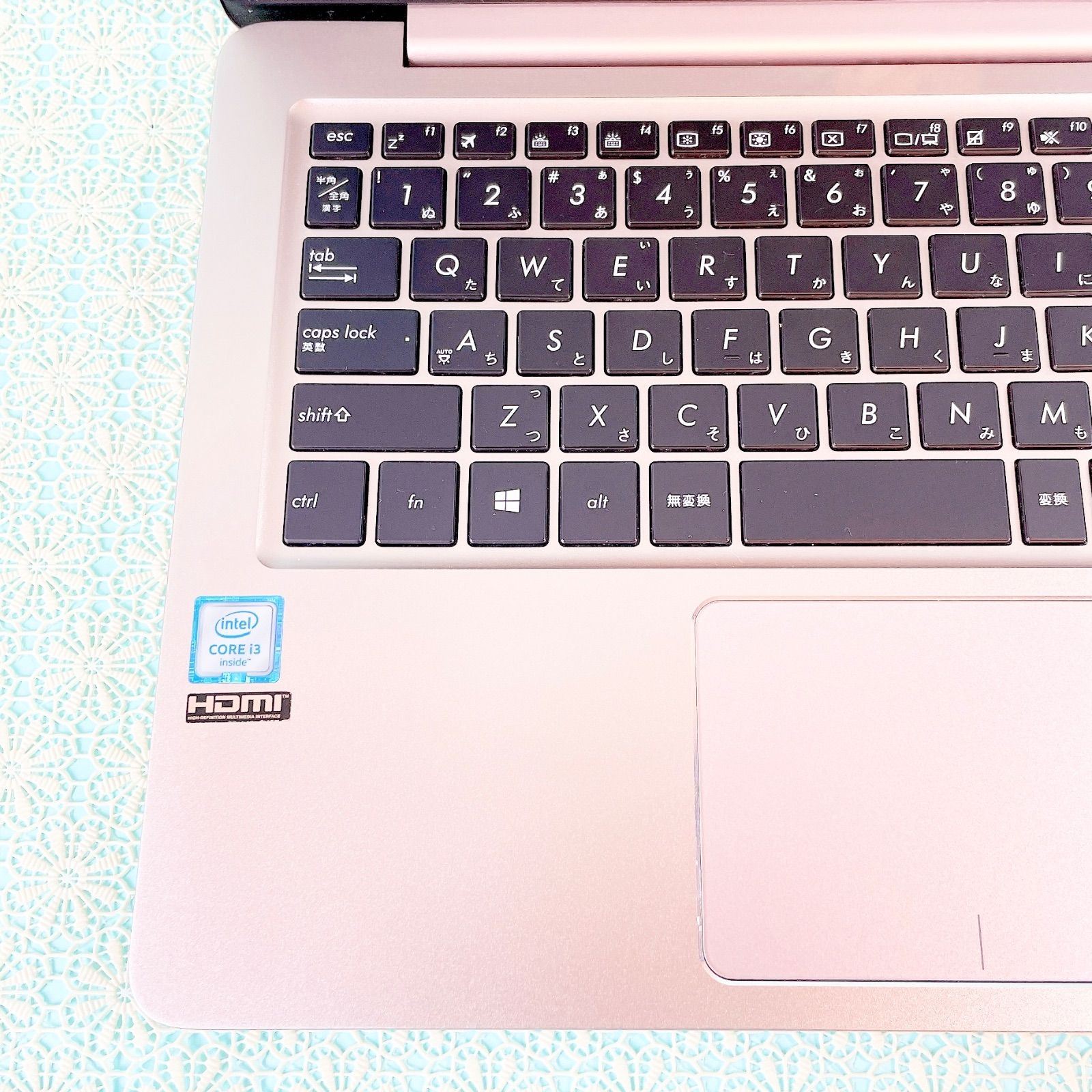 小型軽量❣️薄型ノートパソコン！おしゃれピンクゴールド✨️快適SSD