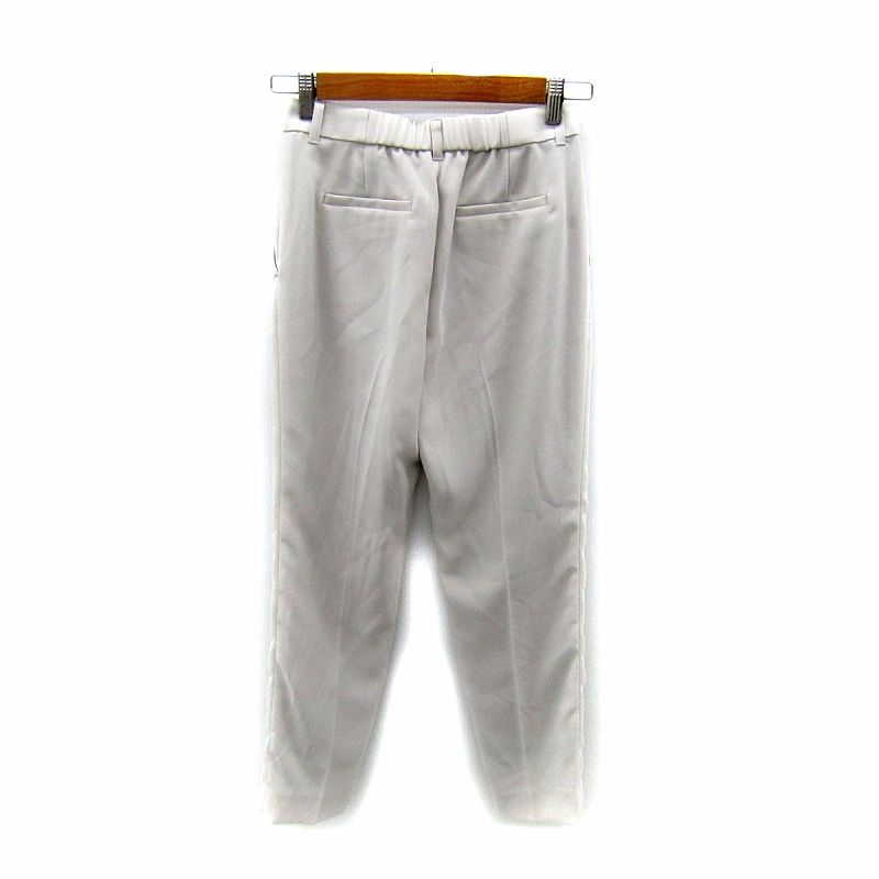 アンタイトル UNTITLED スラックスパンツ テーパードパンツ アンクル丈