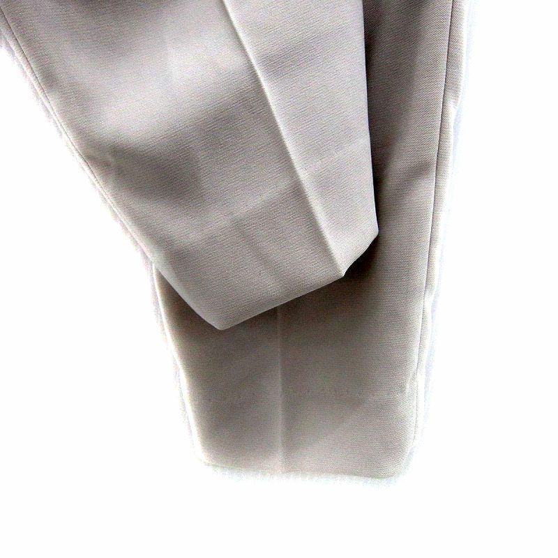 アンタイトル UNTITLED スラックスパンツ テーパードパンツ アンクル丈