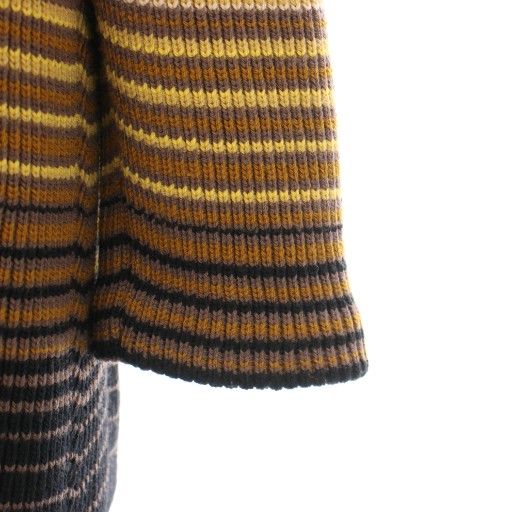 ミッソーニ MISSONI ニットジャケット アウター マルチボーダー柄 46